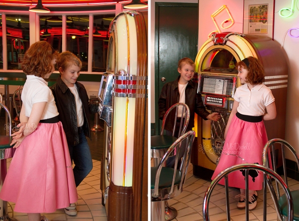1950's jukebox diner